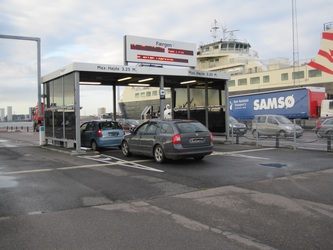 Samsølinjen - Kalundborg - Passagerer i bil