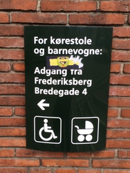 Frederiksberg Rådhus - Alternativ indgang