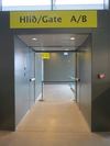 Keflavíkurflugvöllur - Hlið/Gate A/B