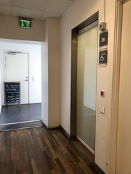 Toilet i Rødovre Center Grønnegården 1. Sal ved terrasse cafe