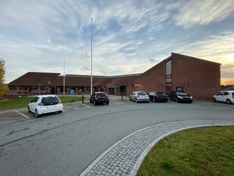 Administrationsbygningen i Hornslet