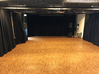 Børnekulturhus Ama´r - Mulighedernes Rum, værkstedet og cafeområdet