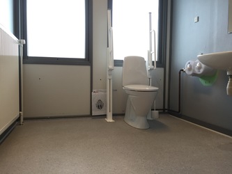Glostrup Idrætspark - Hal 1 - 4. Handicaptoilet i stueplan