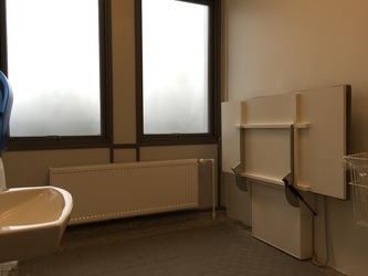Glostrup Idrætspark - Hal 1 - 5. Handicaptoilet på 1. sal