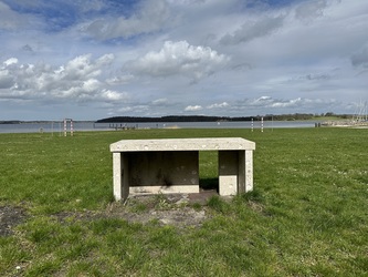 Badebroen ved Herslev Strand