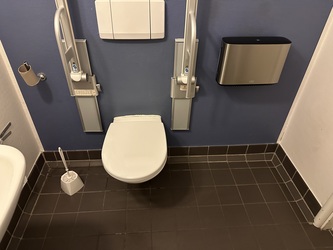 Messe C Fredericia - Konferencecenter, Toilet i kælderen