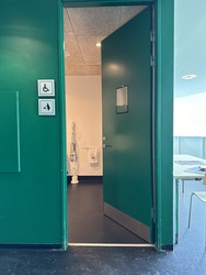 Birkerød Idrætscenter - Toilet på 1. sal