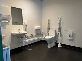 Birkerød Idrætscenter - Toilet på 1. sal