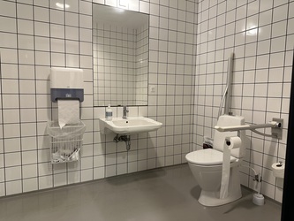 Kulturcenter Mariehøj - Toilet ved cafeen