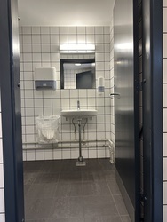 Kulturcenter Mariehøj - Toilet ved Kultursalen i Fløj D