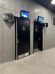 Arena Randers - Toilet i Arena 1 (3 ens toiletter i stuen og på 1.sal)