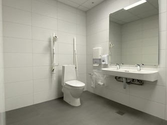 Silkeborg Rådhus - 4. Toiletfaciliteter (Bygning C)