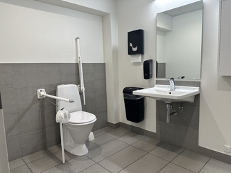Vingsted Hotel og Konferencecenter - Toilet i stueplan
