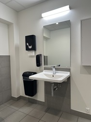 Vingsted Hotel og Konferencecenter - Toilet i stueplan