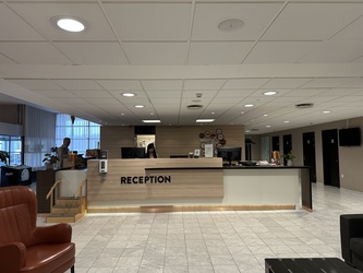 Scandic Kolding - Toilet ved receptionen
