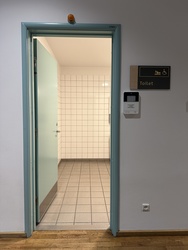 Billund Lufthavn - Afrejse - Toilet ved Gate 5-7