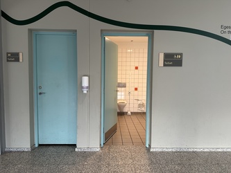 Billund Lufthavn - Ankomst - Toilet ved Gate 8-10