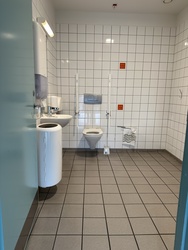 Billund Lufthavn - Ankomst - Toilet ved Gate 8-10