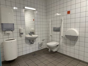 Billund Lufthavn - Ankomst - Toilet ved Gate 15