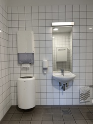 Billund Lufthavn - Ankomst - Toilet ved Gate 15