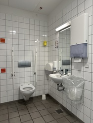 Billund Lufthavn - Afrejse - Toiletter ved alle boarding lounges