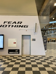 Billund Lufthavn - I forhallen - Toilet ved check-in/meeting point