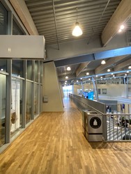 Billund Lufthavn - I forhallen - Toilet på 1. sal