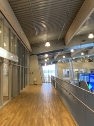 Billund Lufthavn - I forhallen - Toilet på 1. sal