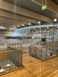 Billund Lufthavn - I forhallen - Toilet på 1. sal