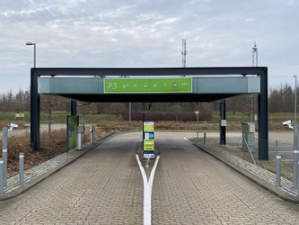 Billund Lufthavn -  Afrejse - Parkering med kassebil