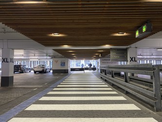 Billund Lufthavn -  Afrejse - Parkering med kassebil