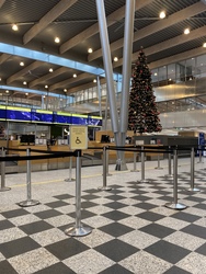 Billund Lufthavn -  Afrejse - Parkering med kassebil