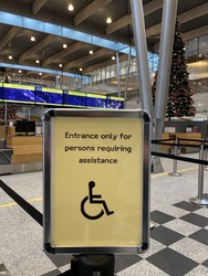 Billund Lufthavn -  Afrejse - Parkering med kassebil