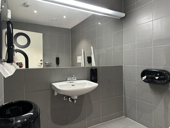 Aalborg Kongres og Kultur Center - Toilet ved Europahallen i kælderen