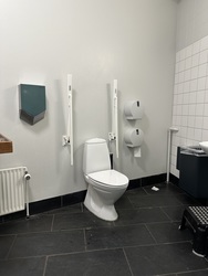 Randers Regnskov - Toilet i forhallen