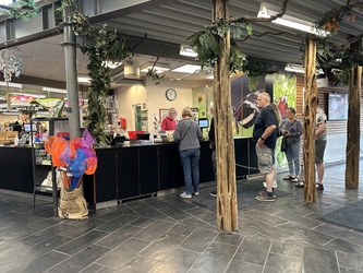 Randers Regnskov -   Indgang og parkering