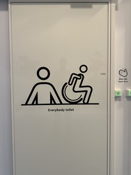 LEGO House - Handicaptoilet -  LEGO Square (stuen)