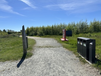 Naturkraft -  Ankomst og stisystemet