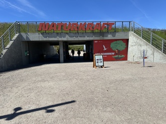 Naturkraft -  Ankomst og stisystemet