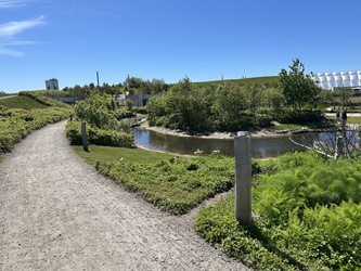 Naturkraft -  Ankomst og stisystemet