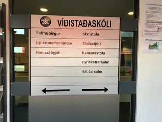 Hafnarfjörður - Víðistaðaskóli - aðalskráning