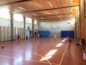 Vallerødskolen - 3. Hovedbygningen - Gymnastiksale