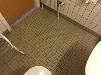 Danhostel Faxe - Hovedbygning - Handicaptoilet i forhal