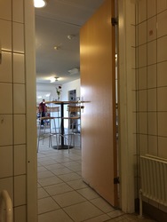 Danhostel Faxe - Hovedbygning - Handicaptoilet i forhal