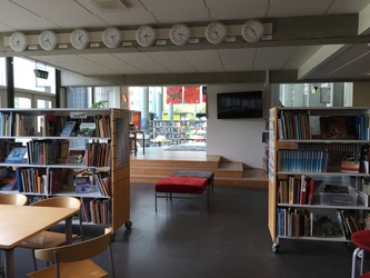 Hørsholm Skole -  2. Bygning B - Skolebibliotek og IT-rum