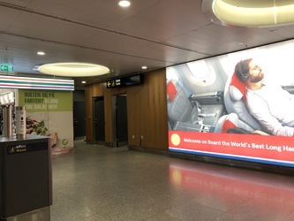 Københavns Lufthavn - Terminal 2 - Toilet ved Norwegian tjek in