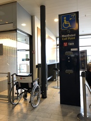 Københavns Lufthavn - Terminal 2 - Toiletter ved meetingpoint