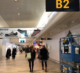 Københavns Lufthavn - Toilet (efter security) ved gate B2