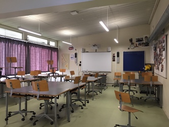 Vestervangskolen - 1. Bygning A, B, C, D, E og F - Klasse- og faglokaler