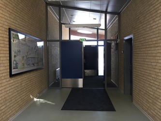 Vestervangskolen - 3. Bygning H - Administration og skolebibliotek
